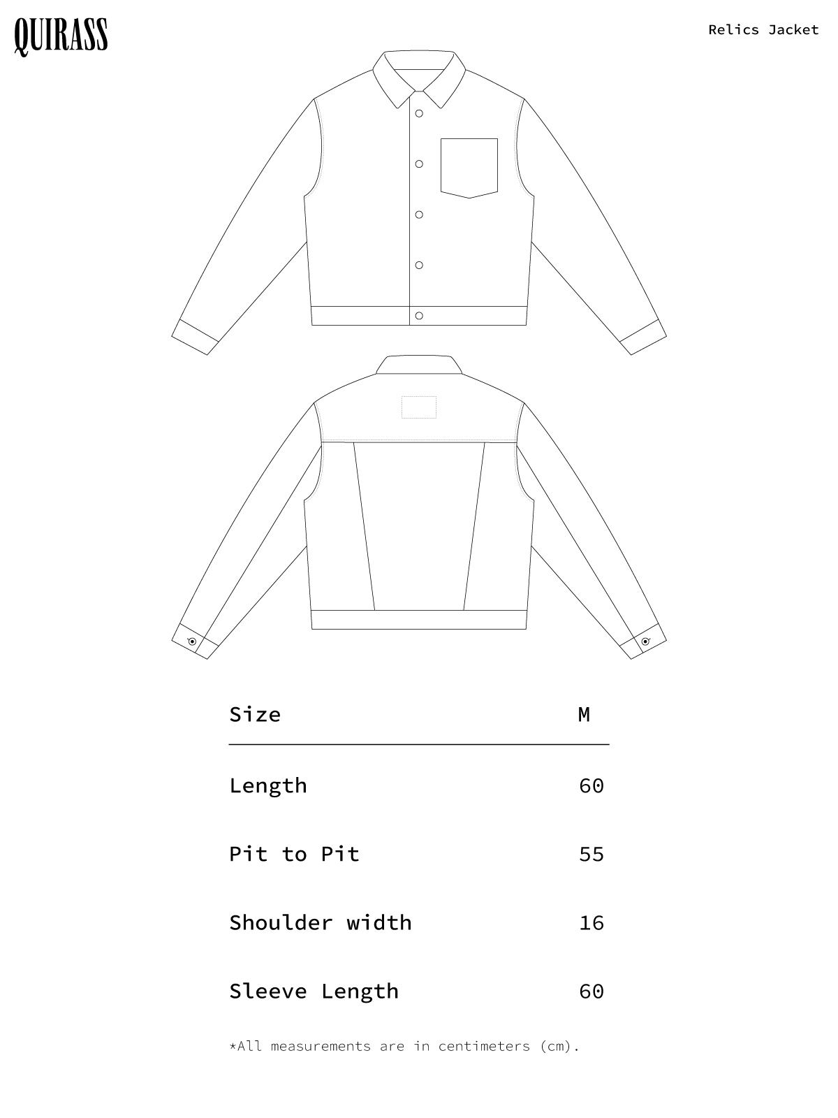 relics i jacket relics i jacket